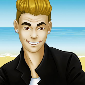 extrait jeux-video Celebrity Fun Run and Jump - Justin Bieber Edition for boys and girls by Top Kingdom Games