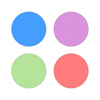 extrait jeux-video Cercle Dot jeu de puzzle pour filles garçons et ados par New Fun Match Jeux gratuits