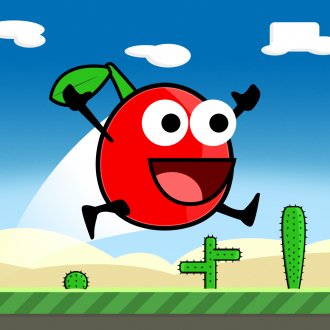 extrait jeux-video Cherry Triple Jump & Run - Really Hard and Addicting One Touch Platformer