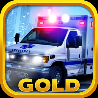 extrait jeux-video Chicago Ambulance - Sirens Gold: Quick 3D Emergency Car Driving Game