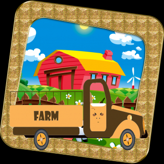 extrait jeux-video Chicken Farm - My Tiny Tractor Racing Game For Kids - Full Version
