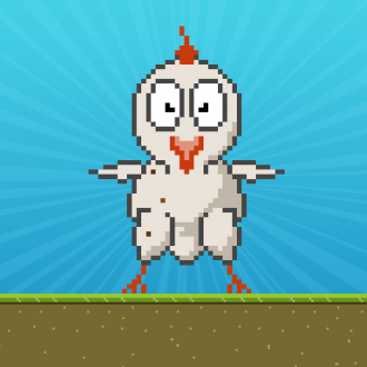 extrait jeux-video Chicken Flap: A bird with powers