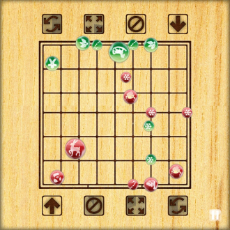 extrait jeux-video !Chinese Checkers. Le simple échecs comme jeu pour un / deux joueurs.