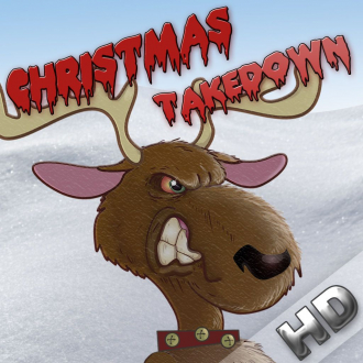 extrait jeux-video Christmas Takedown. Deer strikes back. HD.