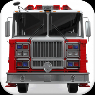 extrait jeux-video City Firetruck Racing - A Fun Fire Engine Driver Race Game for Kids