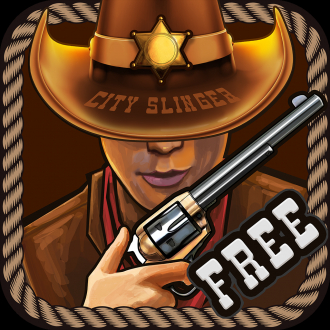 extrait jeux-video City Slinger Western Shootout - Cowboys &amp; Outlaws Gun Fight FREE