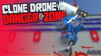 extrait jeux-video Clone Drone in the Danger Zone
