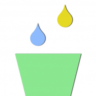 extrait jeux-video Collect Colorful Raindrop With Glass Cup at Finger Tip Free
