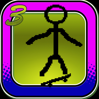 extrait jeux-video Collez-homme Skate-Board Game Extreme 3 - Petits Jeux d'embarquement de poche pour enfants et ados