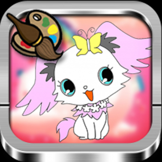 extrait jeux-video Coloring&amp;Activity Book Jewelpet Magical girl Edition for Magic of friendship