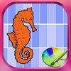 extrait jeux-video Coloring Page For Kids App Ocean Edition