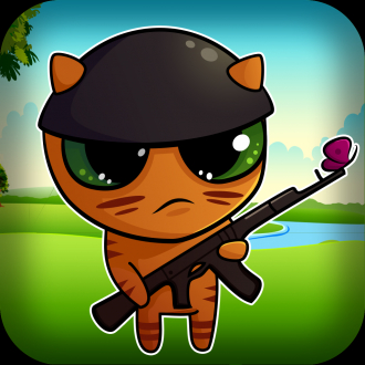 extrait jeux-video Commando Cat: Avoid the Bombs Pro!