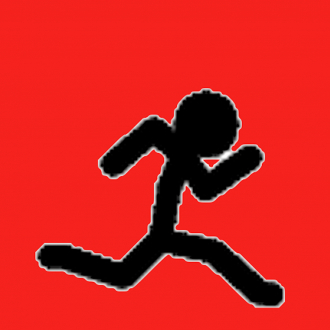 extrait jeux-video courageux stickman - sauter et courir sous la pluie gratuit