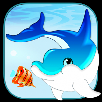 extrait jeux-video Course aux poissons du dauphin fou - une aventure sous-marine délirante