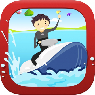 extrait jeux-video Course contre-courant extrême - Arcade hydrojet addictive LX