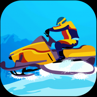 extrait jeux-video course Fou de vitesse neige - Course de dragster autoroute neigeuse