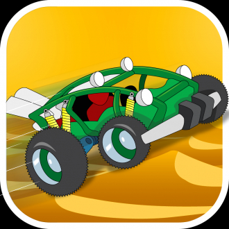 extrait jeux-video Course rapide Buggy Dune - Désert Extreme Rally Ride folie du plaisir