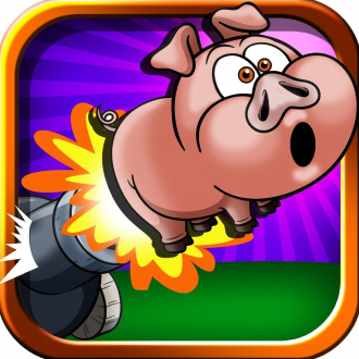 extrait jeux-video Crazy Cannon Assault Blast - Pig Bombing Skill Challenge