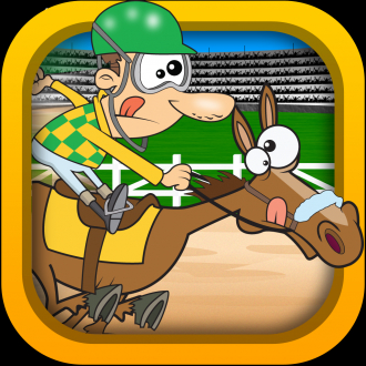 extrait jeux-video Crazy Horse Racer - Pony Run mesures course de derby amusant pour les filles et les garçons FREE