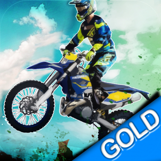extrait jeux-video Crazy Motocross Bike Racing : The angry speed boost incredible race - Gold Edition