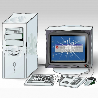 extrait jeux-video Crazy Smashing Computer HD