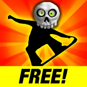 extrait jeux-video Crazy Snowboard - Halloween Lite