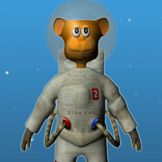 extrait jeux-video Crossy Space Monkey