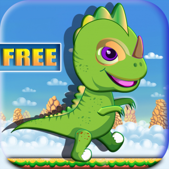 extrait jeux-video Cute Dinosaur - The Lost World Super Adventure Free
