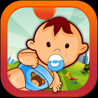 extrait jeux-video Cute Little Hungry Baby! Mini Bottle Catching Challenge for Kids