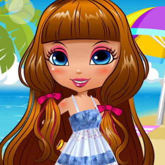 extrait jeux-video Cute Model Fashion Beach Party