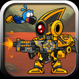 extrait jeux-video Cute Tiny Birds - Robot Wars Edition Free
