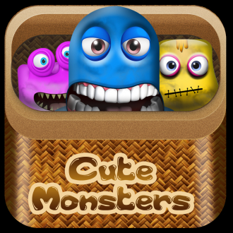extrait jeux-video Cutie Monsters - Free Match Three Puzzle Game