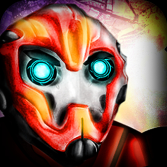 extrait jeux-video Cyborg vs Aliens Pro - Battle of beach robot vs monster fighters in alien camp