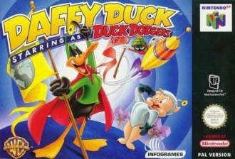 extrait jeux-video Daffy Duck dans le rôle de Duck Dodgers