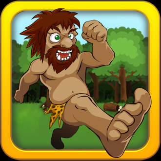 extrait jeux-video Dangereux Runner Bum Caveman