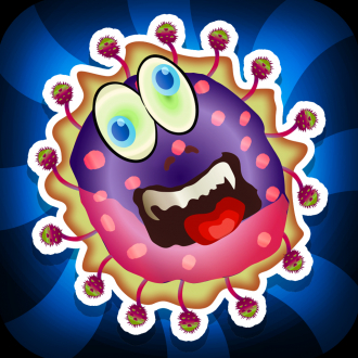 extrait jeux-video Défi  épidémie de virus  Splatz - Un bruit sec bactéries Puzzle Splat Saga Pro