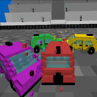 extrait jeux-video Derby Craft HD