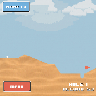 extrait jeux-video Desert Golf 2D