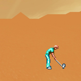 extrait jeux-video Desert Golfing