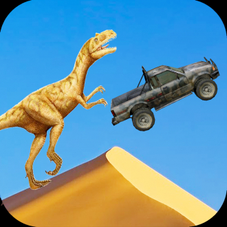 extrait jeux-video Dino Rampage Off-Road Truck Racing 3D