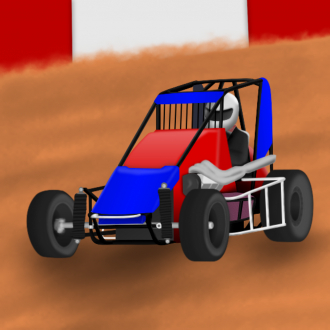 extrait jeux-video Dirt Racing Mobile Midgets Edition