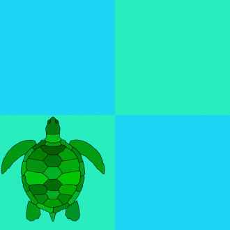 extrait jeux-video Don't Step the Blue Tiles: Jumpy Turtle Version