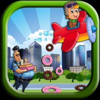 extrait jeux-video Donut Downpour: Feed the Police - Free
