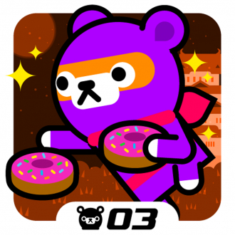 extrait jeux-video Donut Ninja - Tappi Bear