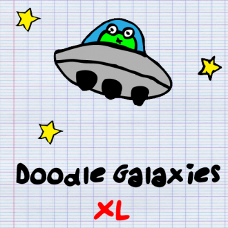 extrait jeux-video Doodle Galaxies XL - Shoot em up action for iPad