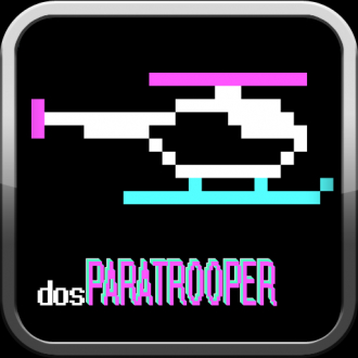 extrait jeux-video DOS Paratrooper