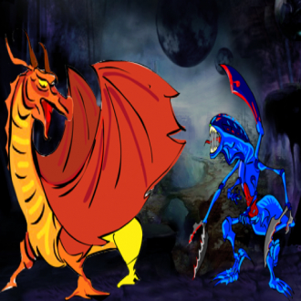 extrait jeux-video Dragon VS Alien