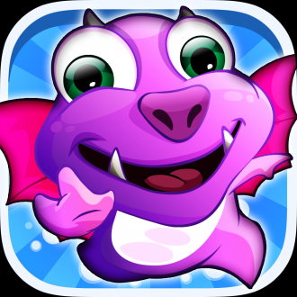 extrait jeux-video Dragonlings ™ Pro - Pages De Le Grand Dragon s'échapper par des incendies Ville