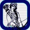 extrait jeux-video Draw Arrow Sketch - Super Fun Archery Game