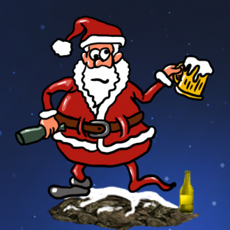 extrait jeux-video Drunk Santa